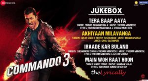 Akhiyaan Milavanga Lyrics - Commando 3